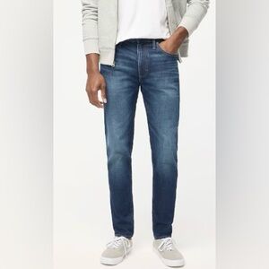 NWOT J. Crew Flex Straight Denim Jeans 36 x 30 medium dark wash blue